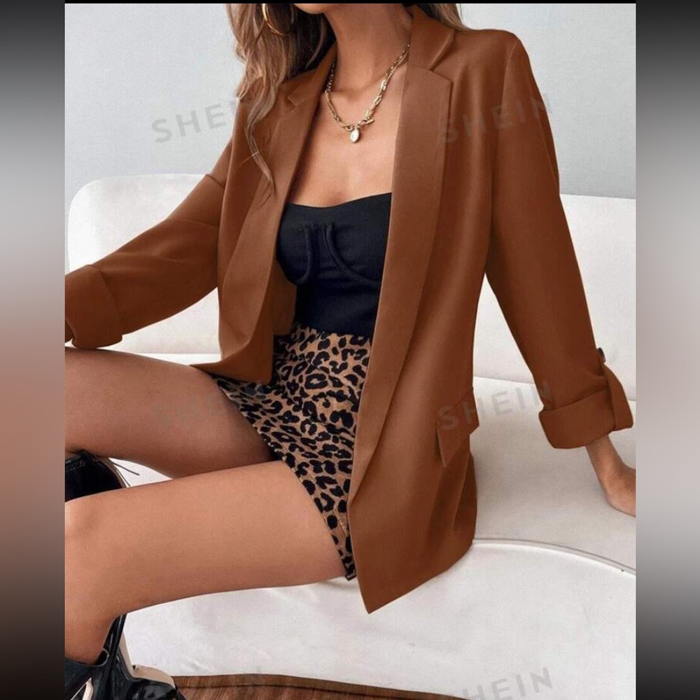 Brown Blazer